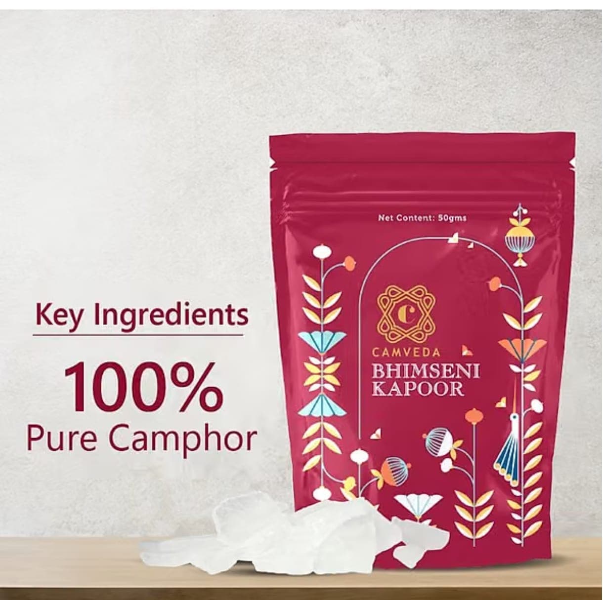 Original Desi  Camphor (50gm)