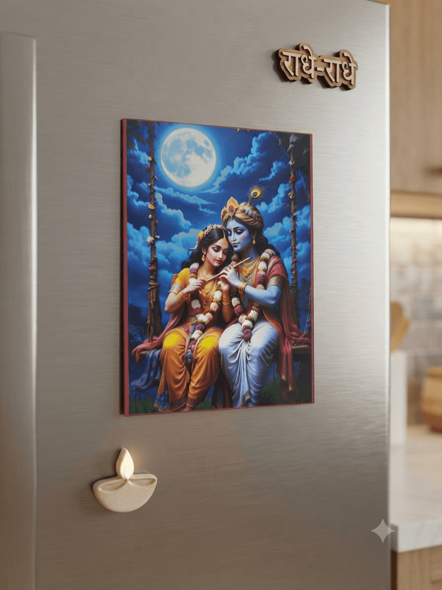 Fridge Magnet (Radha Krishna)